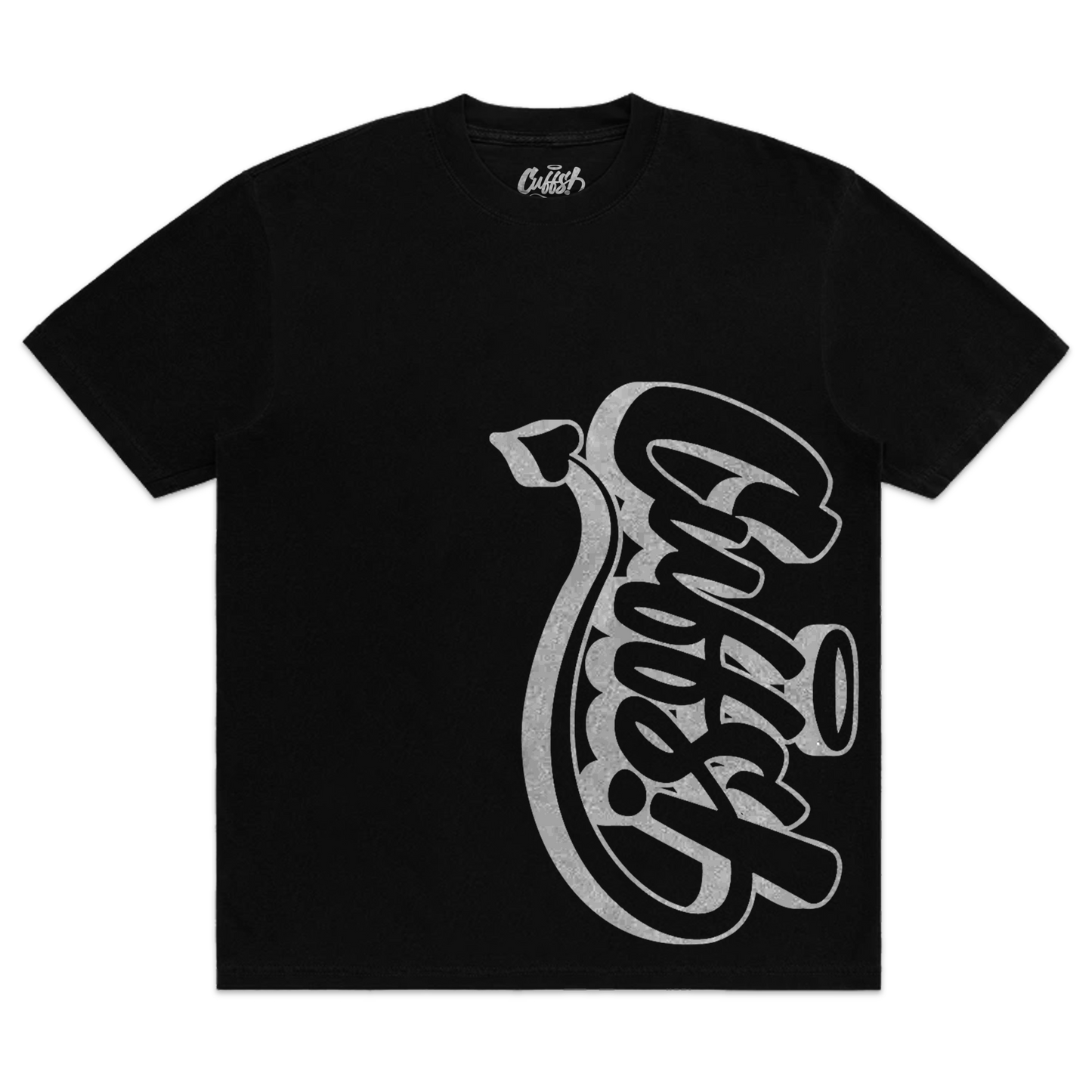 Script Logo. Black